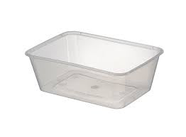 Rectangle Containers with lids 1000ml - 50 pack