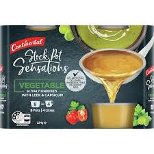 Continental Vegetable Stock Pot 112g 4 pack