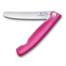 Victorinox Classic Folding Steak Knife Pink