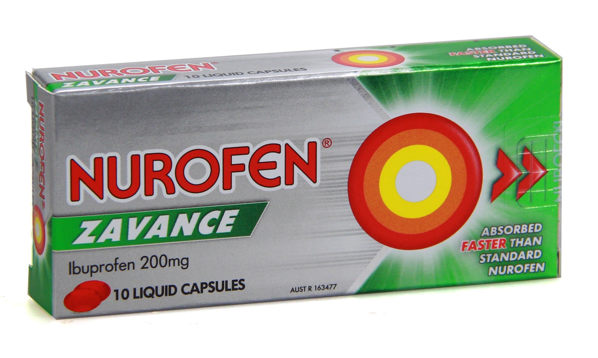 Nurofen Zavance Liquid Capsules 10s