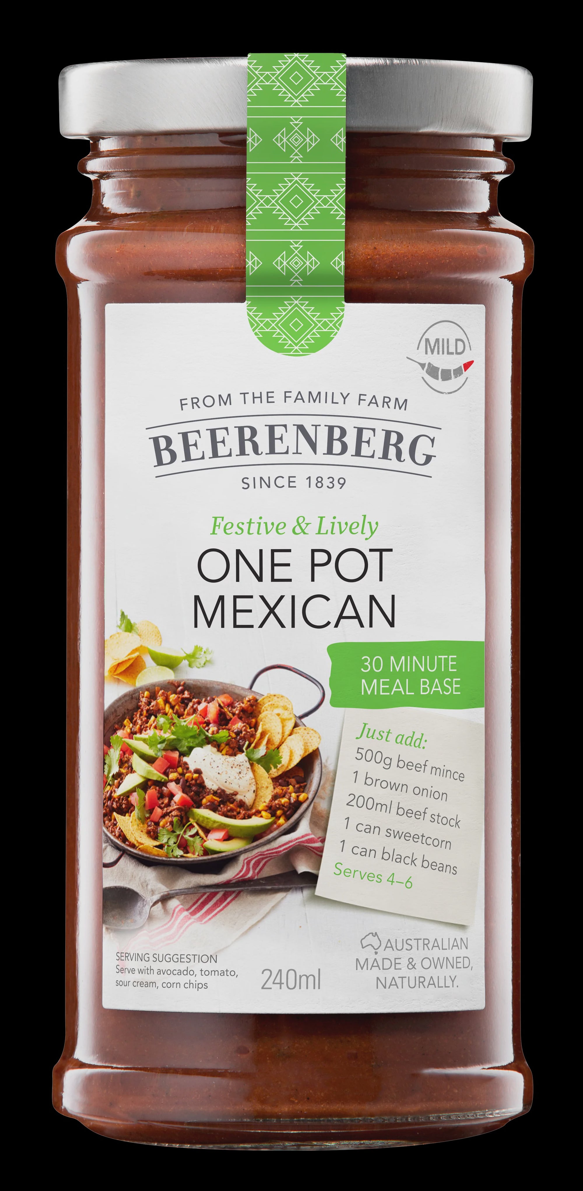 #Beerenberg One Pot Mexican 30 MINUTE MEAL BASE