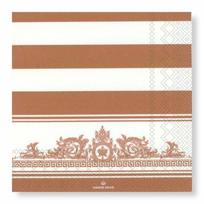 MR Rococo Rose Gold Napkins - Cocktail