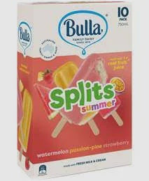 Bulla Splits Summer Variety Pack 10pk