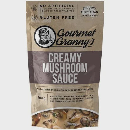 Gourmet Granny's Creamy Mushroom Sauce 200g