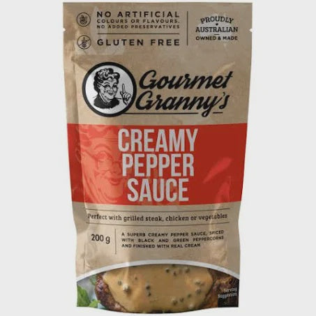 Gourmet Granny's Creamy Pepper Sauce 200g