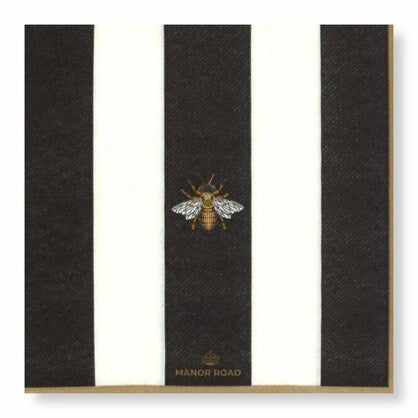 MR The Striped Bee Napkins - Luncheon