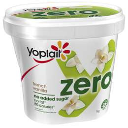 Yoplait Forme Zero French Vanilla Yoghurt 1kg