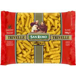 San Remo Trivelle Pasta 500g