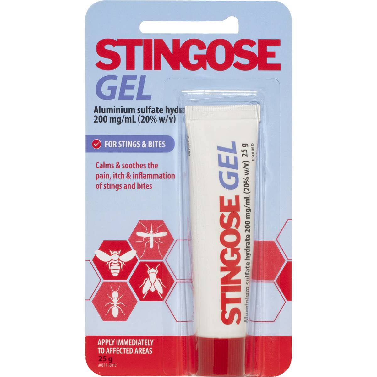 Stingoes Gel Tube 25gram