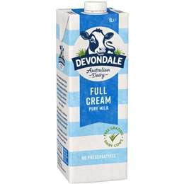 Devondale Milk Full Cream 1L