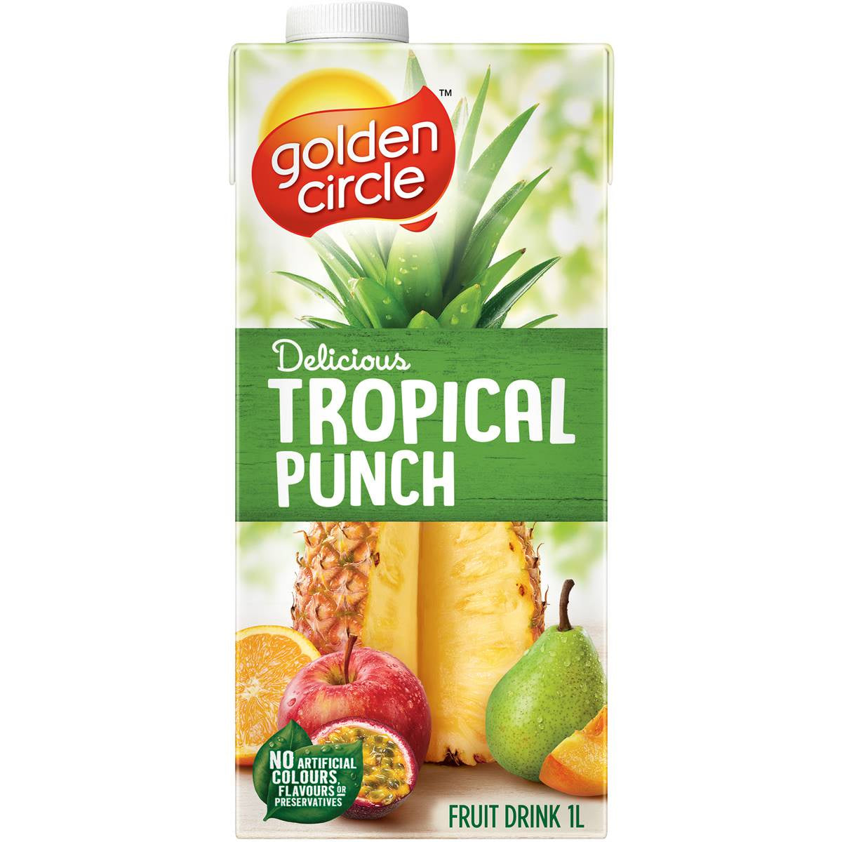 Golden Circle Fruit Drink Tropical Punch 1l