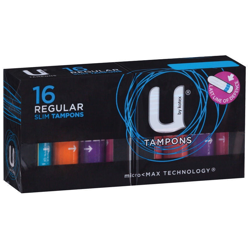 U By Kotex Tampon Regular 16