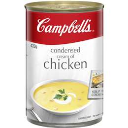 Campbells Condensed Cream of Chicken Soup 420g