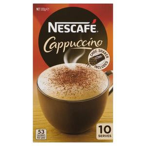 Nescafe Coffee Sachets Cappuccino 10pk