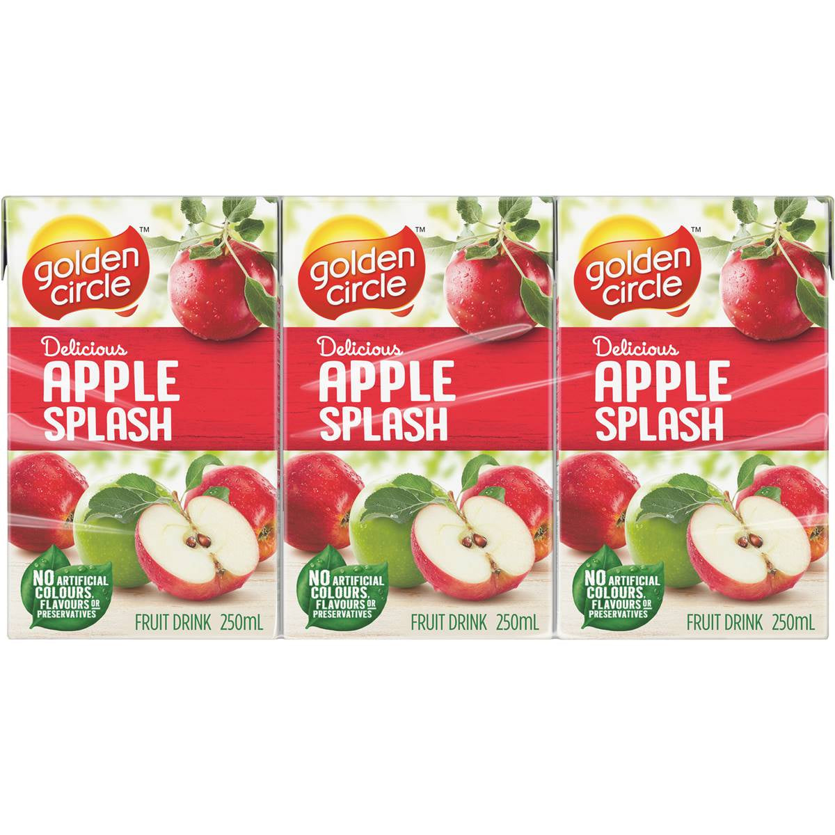 Golden Circle Apple Splash Poppers 6 x 250ml