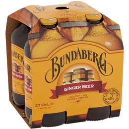 Bundaberg Ginger Beer 4x375ml