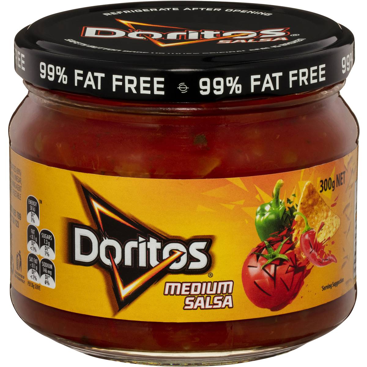 Doritos Salsa Medium 300g