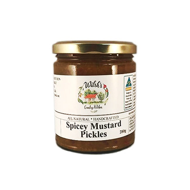 Walsh Spicey Mustard Pickles 300g