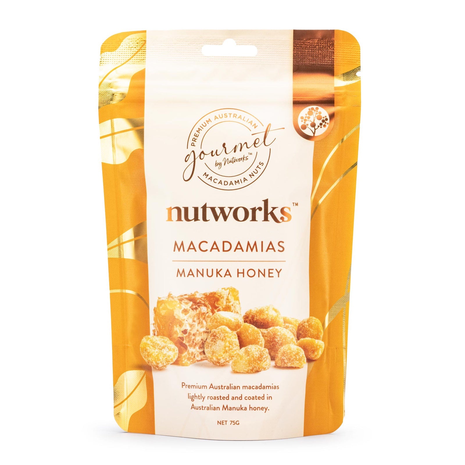 Nutworks Manuka Honey Macadamias 75g