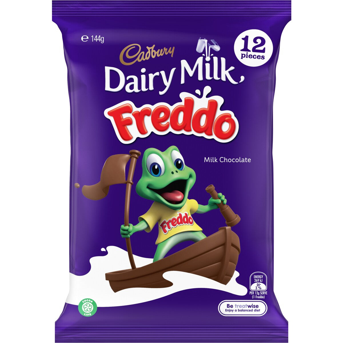 Cadbury Freddo Milk Sharepack 144g