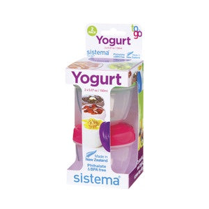 Sistema To Go Yogurt Snack Container 2pk