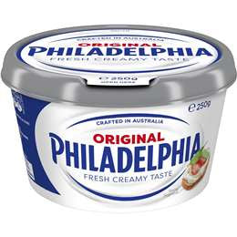 Philadelphia Cream Cheese Tub 250g