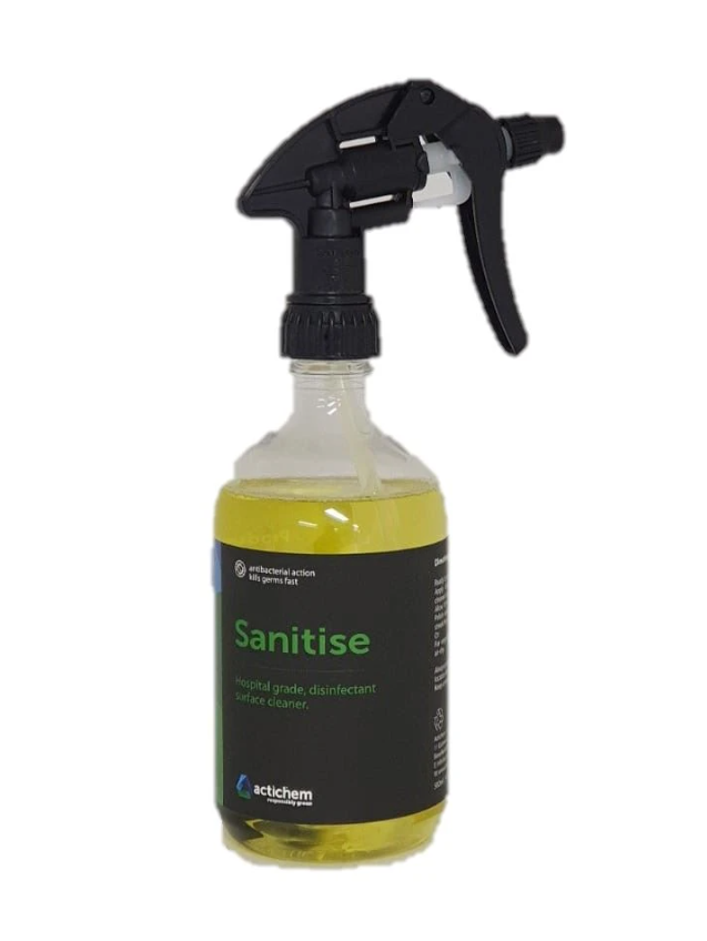 Actichem Sanitise Disinfectant Surface Cleaner 500ml