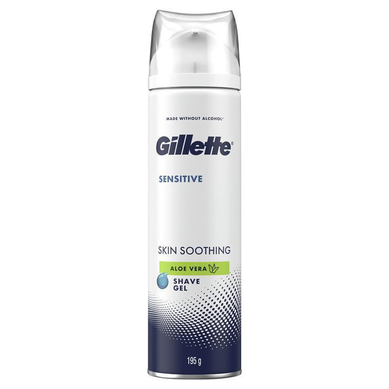 Gillette Sensitive Skin Soothing Shave Gel 195g