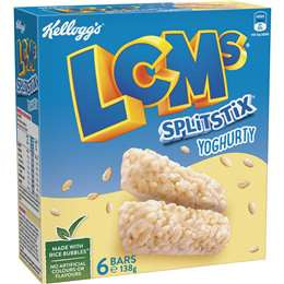 Kellogg's LCMs Yoghurty Split Stix 5pk