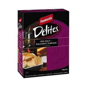 Fantastic Delites Sea Salt and Balsamic Vinegar 100g