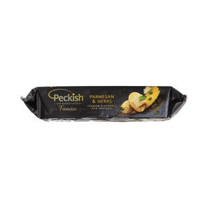 Peckish Fancies Parmesan & Herbs Rice Crackers 90g