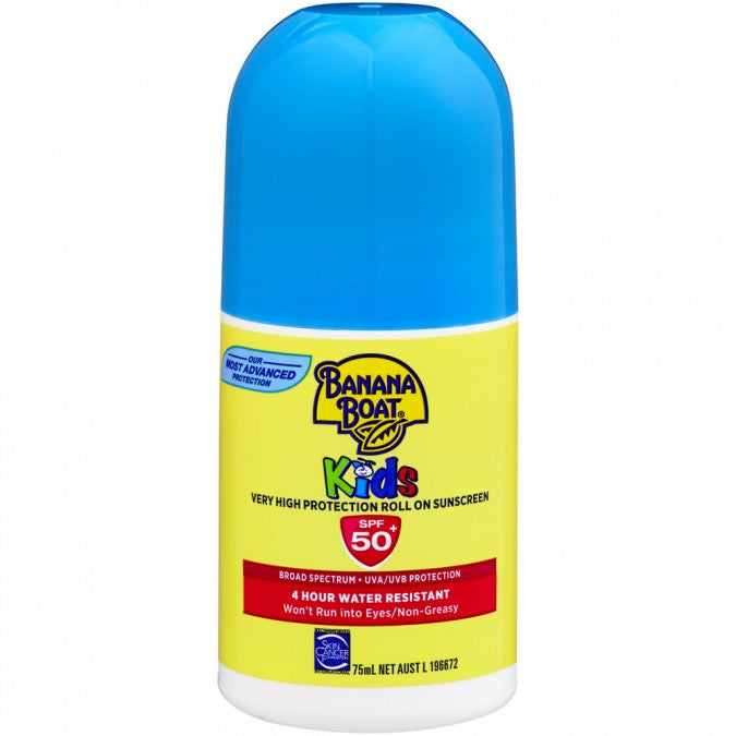 #Banana Boat Kids Roll On Sunscreen SPF50 75mL