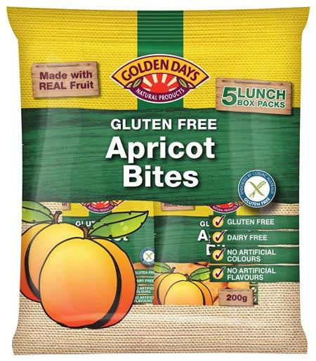 Golden Days Apricot Bites 5x40g