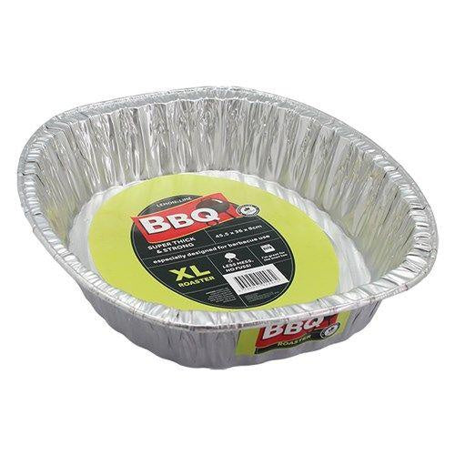 Lemon&Lime Foil Roasting Tray Oval Heavy Duty 45.5x36x9cm