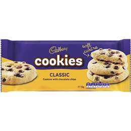 Cadbury Cookie Soft Choc Chip 156g