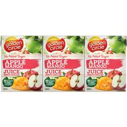 Golden Circle Apple Mango Poppers 6 x 200ml