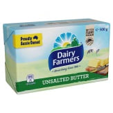 Dairy Farmers Unsalted Block Butter 500g