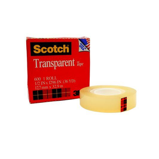 Scotch 3M Transparent Tape 12.7mm x 32.9m