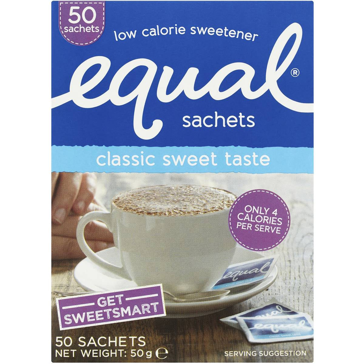 Equal Sweetener Sachets 50s