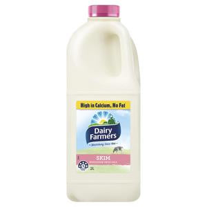 Dairy Farmers Skim Milk 2l