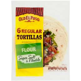 Old El Paso Mexican Tortillas 6 Pack