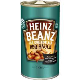 Heinz Baked Beans BBQ Sauce 555g