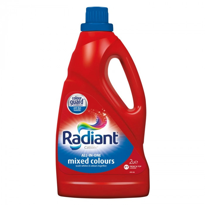 Radiant All-in-One Mixed Colours Laundry Liquid 2L