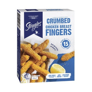 Steggles Chicken Fingers Premium 400g