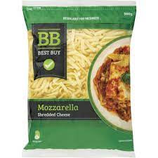 Best Buy Shredded Mozzarella Cheese 500g