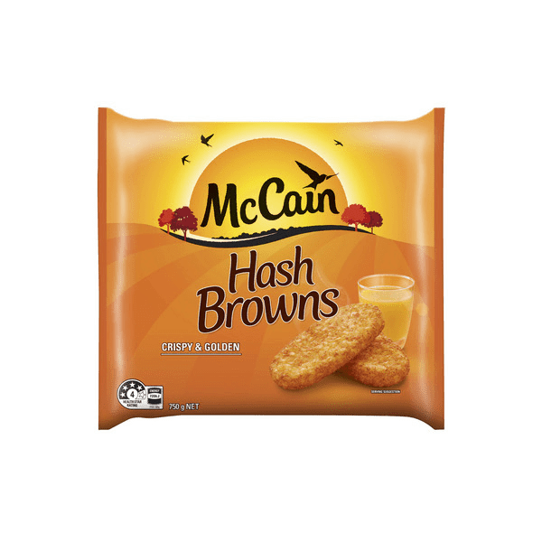 McCain Hash Browns 750g