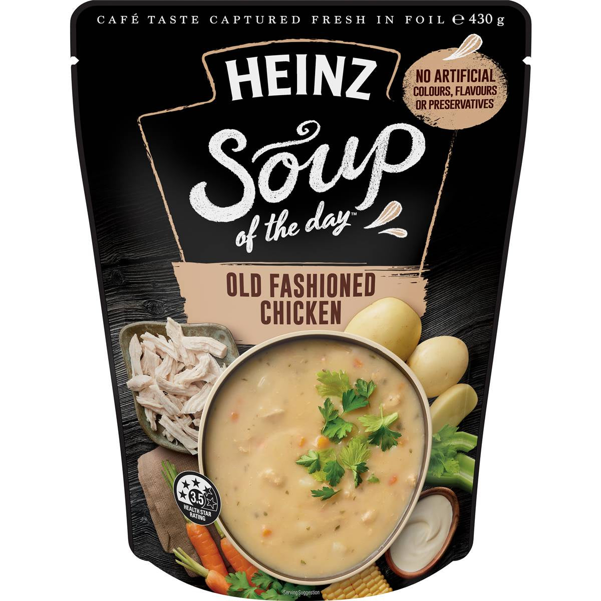 Heinz Soup of The Day Old Fashioned Chicken Pouch  430g