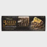 Ob Finest 3 Seed Crisps 110g