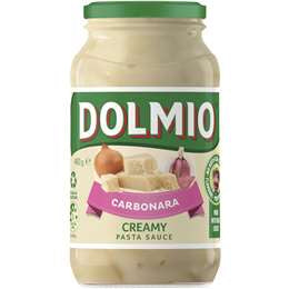 Dolmio Creamy Carbonara Pasta Sauce 490g