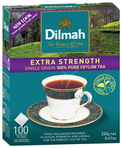 Dilmah Extra Strength Tea Bags 100's 240g